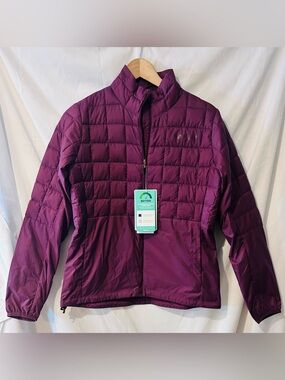 Marmot Womens Echo Featherless Hybrid Jacket Maroon SP NWT (retails $165)